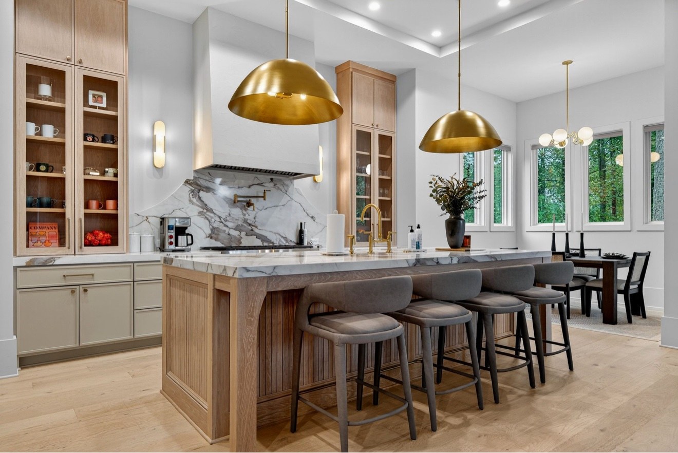Kitchen of The Winding Residence, completed by IEMG Development.